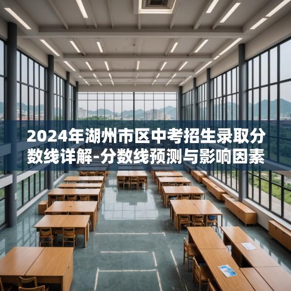 2024年湖州市区中考招生录取分数线详解-分数线预测与影响因素分析