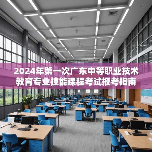 2024年第一次广东中等职业技术教育专业技能课程考试报考指南-报名流程与注意事项