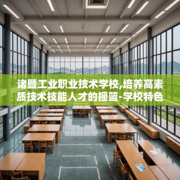 诸暨工业职业技术学校,培养高素质技术技能人才的摇篮-学校特色分析